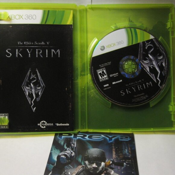 Xbox 360 Video Game: Elder Scrolls V - Skyrim - Picture 3 of 4